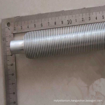 stainless steel pipe fin tube with aluminum fin